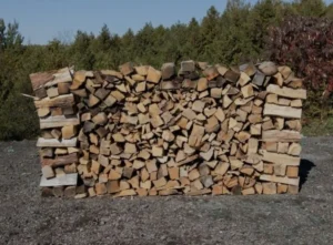 One Cord Seasoned Maple Firewood