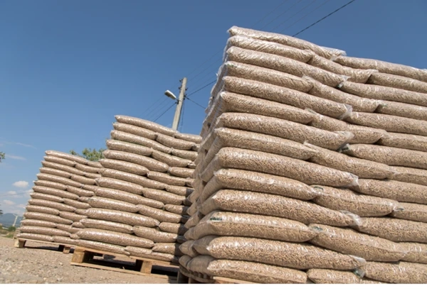 Hardwood Heating Pellets – Truckload 24 Tons Pallet of Wood Pellets